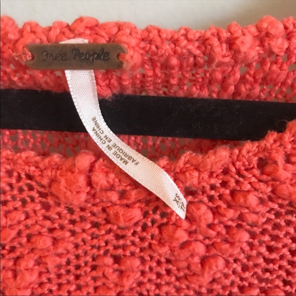 Free People Coral Sweater - Picture 3 of 6